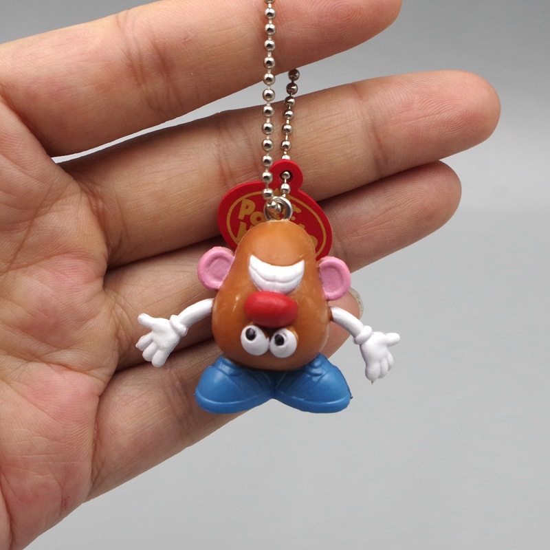 5 Cái / Bộ 3-4cm Câu Chuyện Đồ Chơi disney 4 mr. Đầu Bà Khoai Tây Chiên. Móc Chìa Khóa Hình Mô Hình Nhân Vật Hoạt Hình potato Bằng pvc