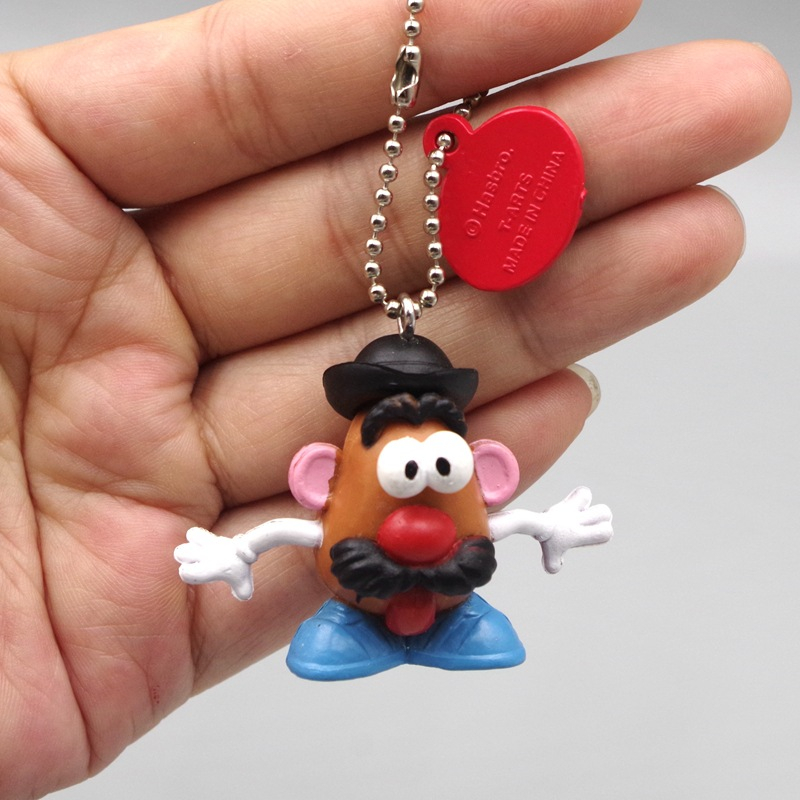 5 Cái / Bộ 3-4cm Câu Chuyện Đồ Chơi disney 4 mr. Đầu Bà Khoai Tây Chiên. Móc Chìa Khóa Hình Mô Hình Nhân Vật Hoạt Hình potato Bằng pvc