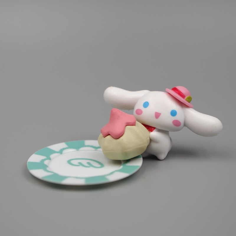 Bộ 5 Mô Hình Nhân Vật Hoạt Hình sanrio hello kitty 3-5cm