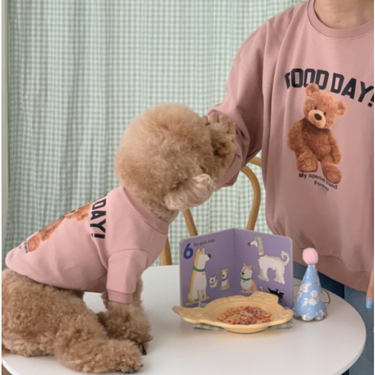 ⭐Hot!⭐Áo Sweater Vải Lông Cừu Ấm Áp Dễ Thương Thời Trang Thu Đông Cho Thú Cưng