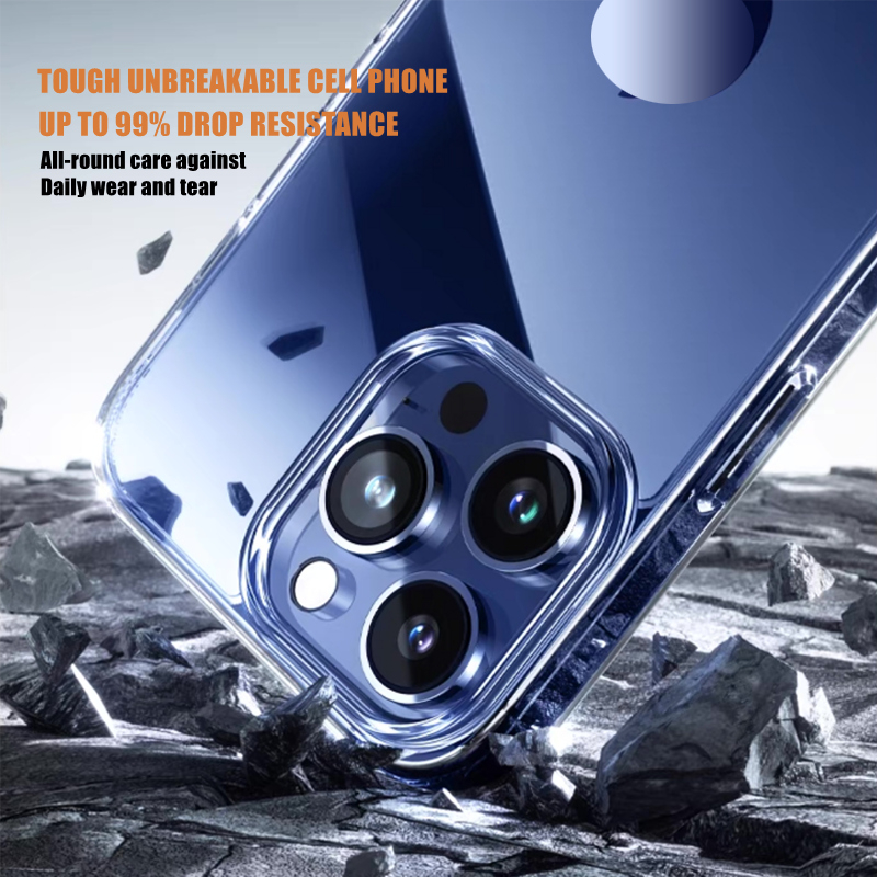 Cường Lực Ốp Điện Thoại Cứng Trong Suốt Chống Sốc Cho iphone 15 pro max 11 12 13 14 pro 13 mini x xr xs max 7 8 plus se