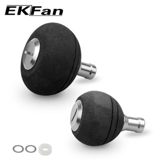 Ekfan Nút Xoay Câu Cá Bằng Hợp Kim Nhôm eva Màu Xám 7 * 4 * 2.5mm abu daiwa shimano diy