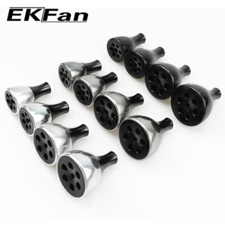 EKfan Vật liệu hợp kim nhôm Núm cuộn câu cá để quay mồi cuộn phù hợp với 7x4x2.5mm abu Daiwa Shimano Bộ phận cuộn DIY