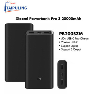 Sạc dự phòng TAIPULING Xiaomi 3 50W 20000 mAh/ PB200SZM