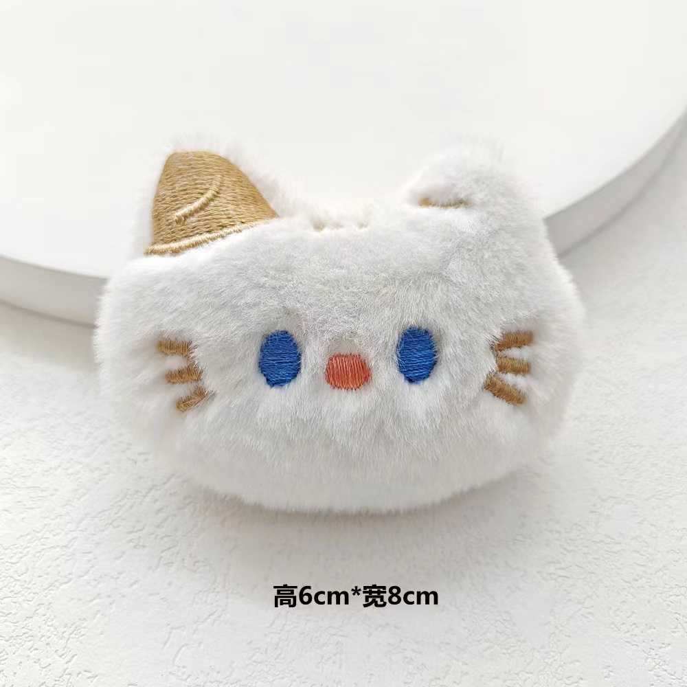 Hoạt Hình Trâm Cài Áo Hình Gấu / Thỏ Nhồi Bông Đáng Yêu