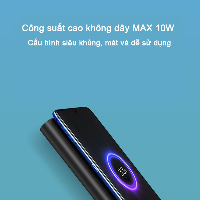 Sạc dự phòng không dây TAIPULING WPB15PDZM Xiaomi 10000mah sạc nhanh 22.5w 10w
