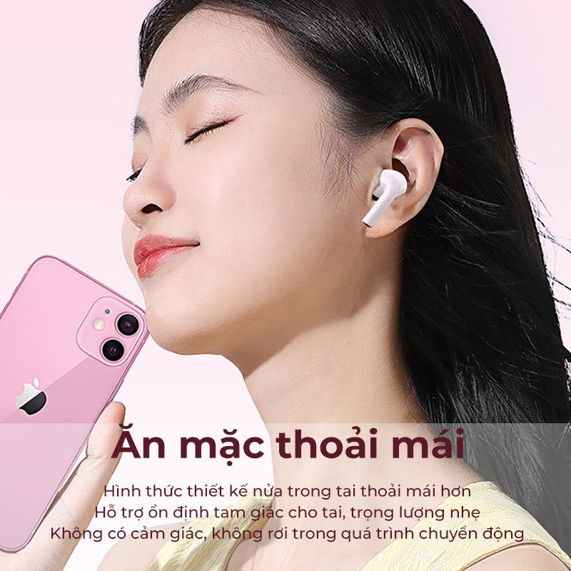Tai Nghe Nhét Tai Bluetooth Disney Pro4 (FX-951B) không dây Earphone Giảm Tiếng ồn dễ Thương ở chế độ Chờ Lâu Có Micrô Cho oxiaomi