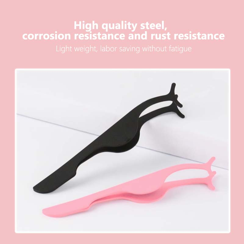 Nhíp Lông Mi Giả LIKEFE Thép Không Gỉ Chuyên Nghiệp