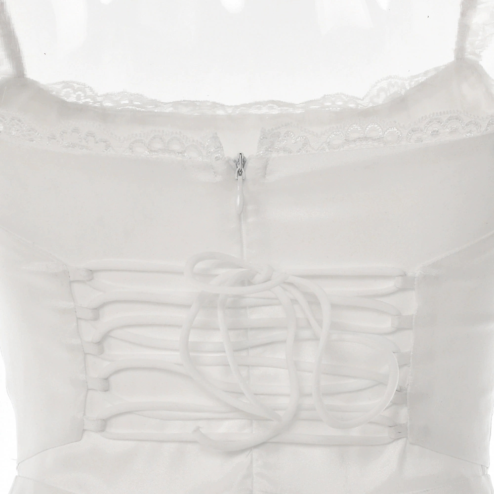 Đầm Chữ A Ngắn Tay Màu Trơn Phong Cách Vintage Nữ Tính