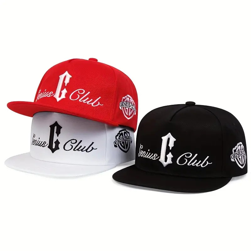 Nón snapback Thêu Chữ Phong Cách hip hop Thời Trang Chất Lượng Cao