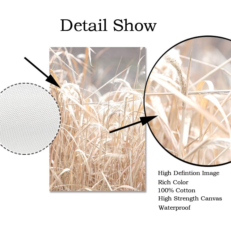 Tranh Vải Bạt Treo Tường In Chữ Và Số Phong Cách Boho Trang Trí Phòng Bé/Nhà Trẻ