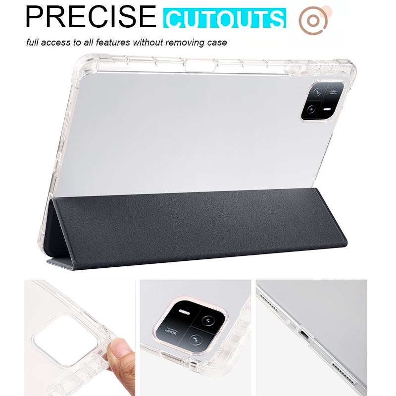 Bao Da Máy Tính Bảng Kèm Ngăn Đựng Bút Cho xiaomi pad 6 pro 11 inch