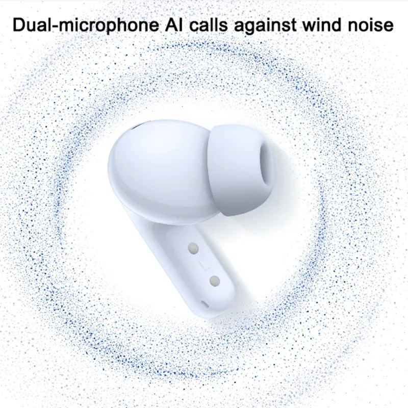 Tai Nghe Nhét Tai Không Dây bluetooth 5.3 tws 40h Giảm Tiếng Ồn xiaomi redmi buds 5 46db
