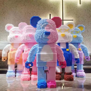 [TẶNG KÈM BÚA] Bộ Đồ Chơi Lắp Ráp mô hình Bearbrick lo.go xếp hình lo.go gấu bearbrick lo.go bearbrick 35cm,50cm,55cm Mô hình Gấu Bearbrick