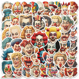 Set 50 Miếng Dán Trang Trí Chống Thấm Nước Hình Joker Độc Đáo
