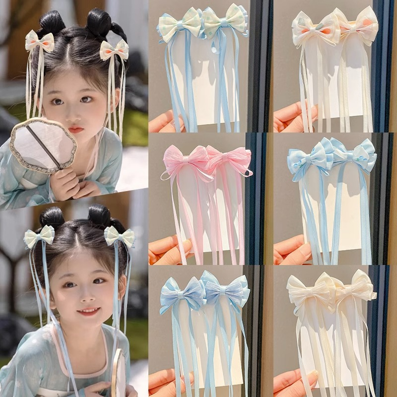 Kẹp Tóc cho bé Kẹp Tóc Dây Xích Hình Bướm / Nàng Tiên Cá Phong Cách Công Chúa Cho Bé Gái Thẻ