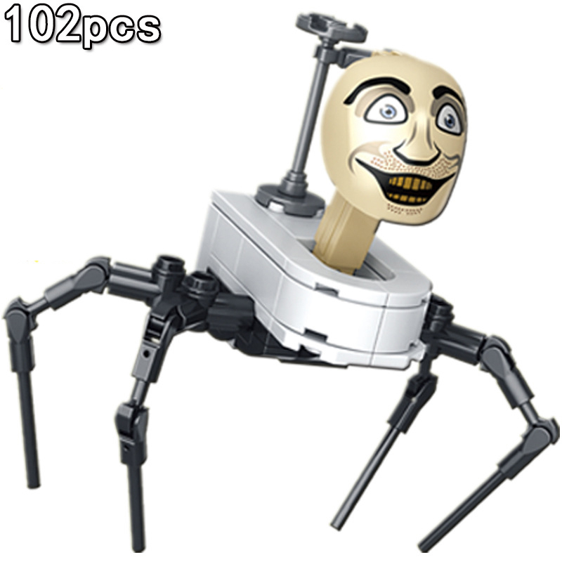 Bộ Đồ Chơi Lắp Ráp Mô Hình toilet Ngộ Nghĩnh