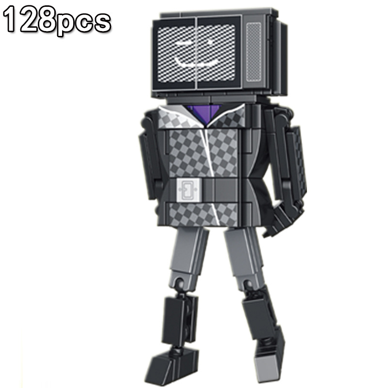 Bộ Đồ Chơi Lắp Ráp Mô Hình toilet Ngộ Nghĩnh