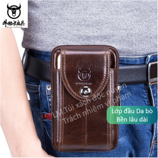 LMVận chuyển nhanhBULLCAPTAIN Chính hãng Túi đeo hông đựng điện thoại đeo thắt lưng cao cấp-hàng cao/D138