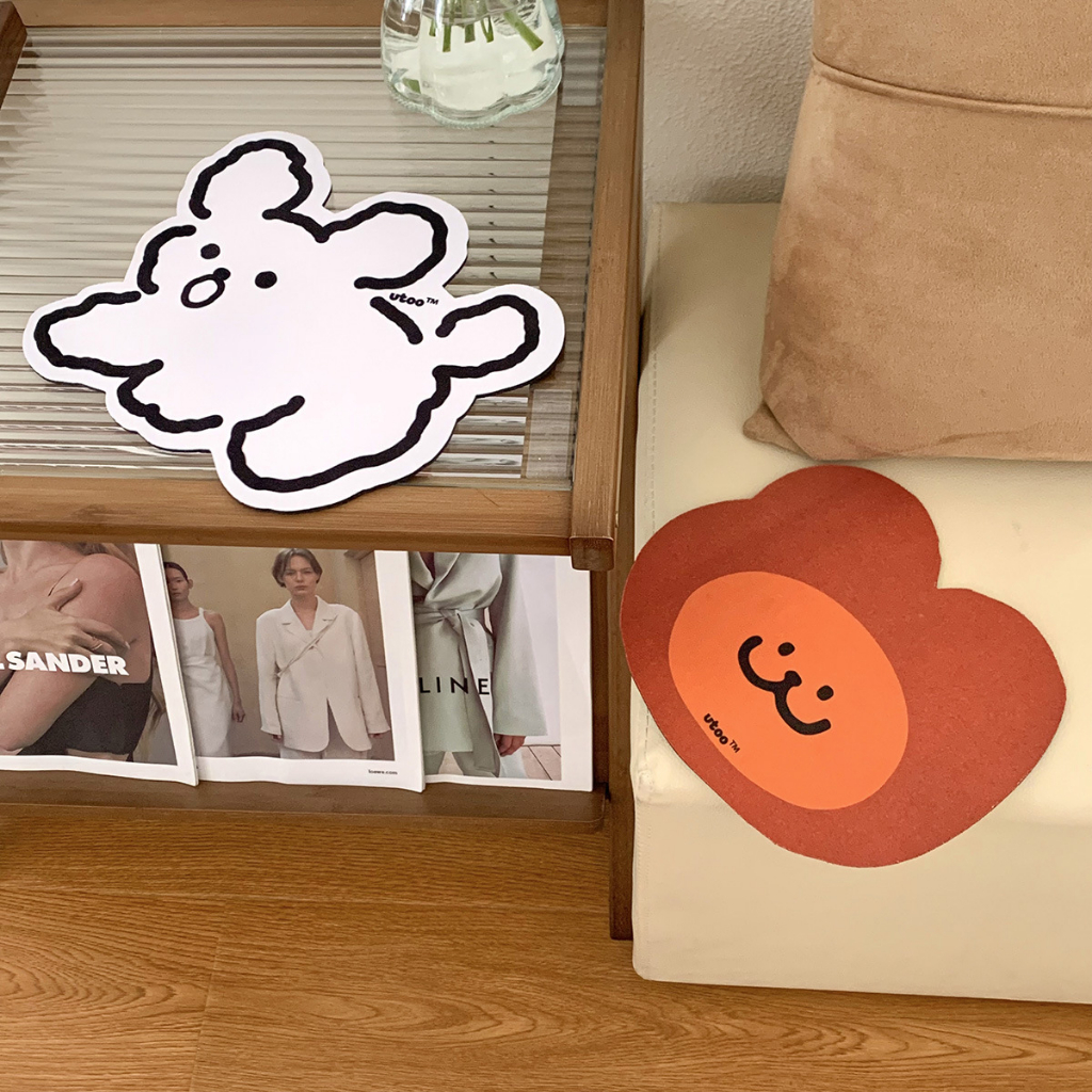 Tấm Lót Chuột Máy Tính Họa Tiết Hoạt Hình Phong Cách Hàn Quốc