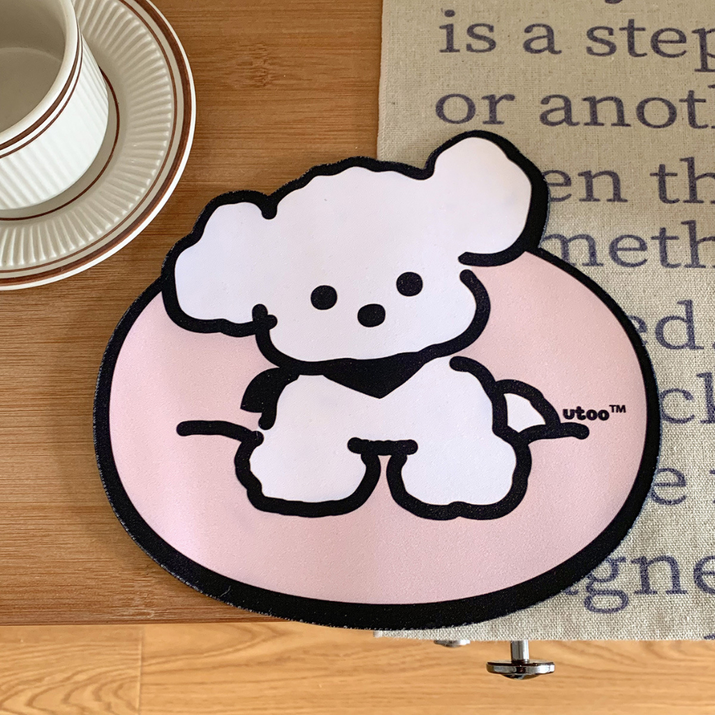 Tấm Lót Chuột Máy Tính Họa Tiết Hoạt Hình Phong Cách Hàn Quốc