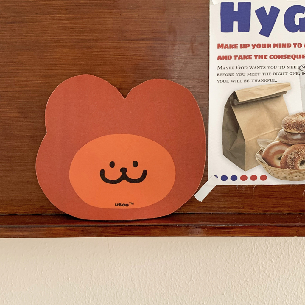 Tấm Lót Chuột Máy Tính Họa Tiết Hoạt Hình Phong Cách Hàn Quốc