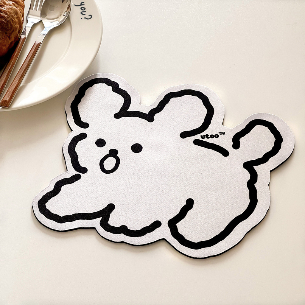 Tấm Lót Chuột Máy Tính Họa Tiết Hoạt Hình Phong Cách Hàn Quốc