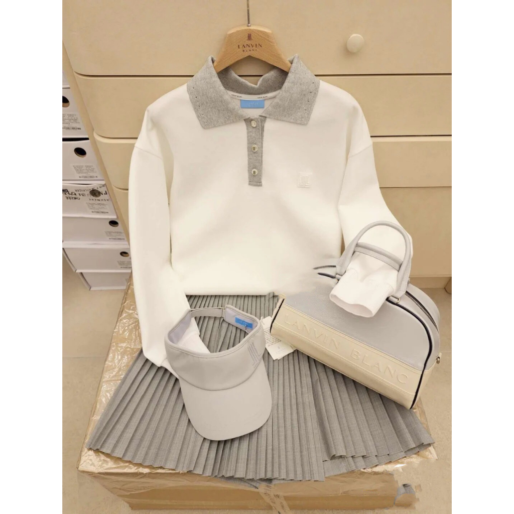 Áo Thun polo Tay Dài Thoáng Khí Phong Cách Hàn Quốc Mới#202381#