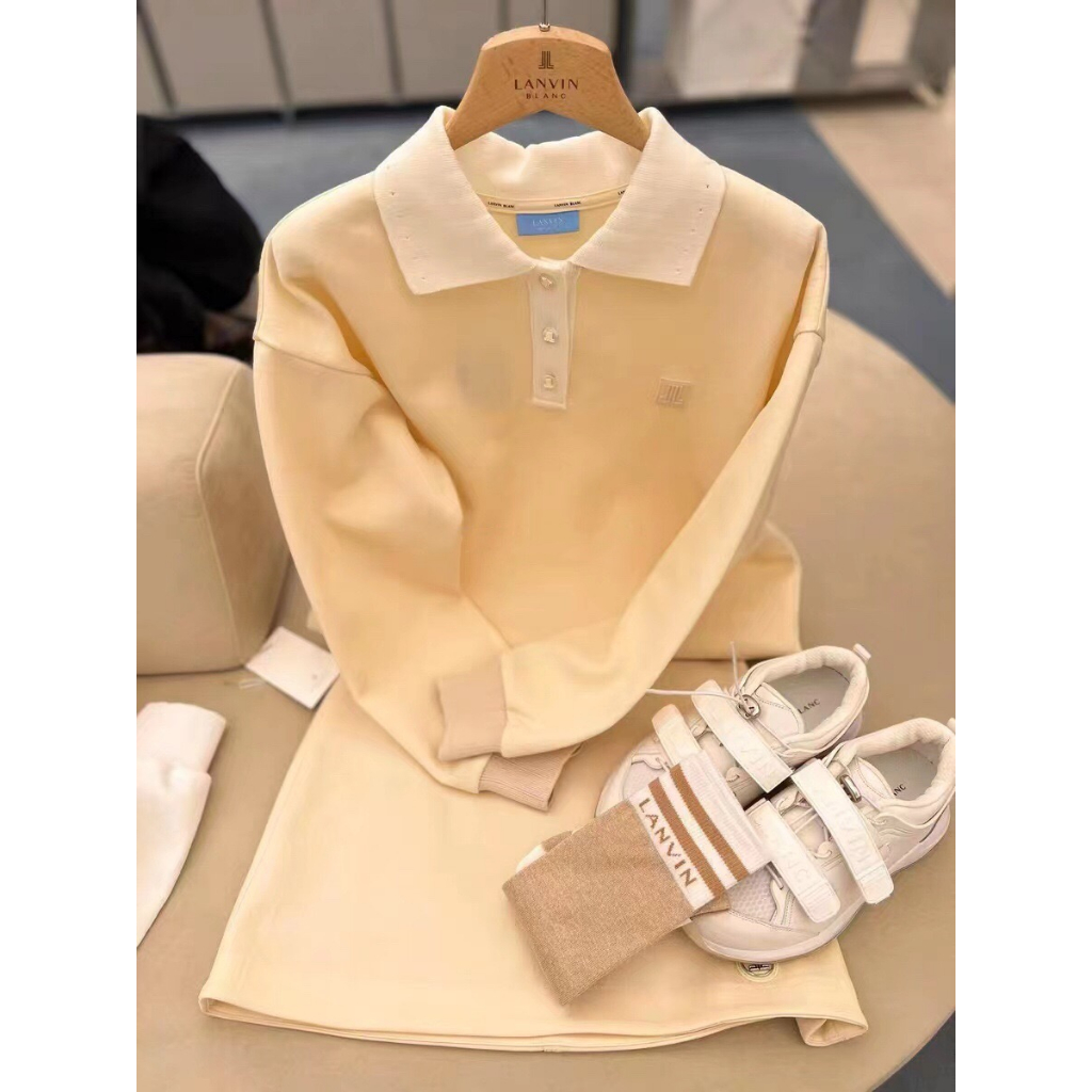 Áo Thun polo Tay Dài Thoáng Khí Phong Cách Hàn Quốc Mới#202381#