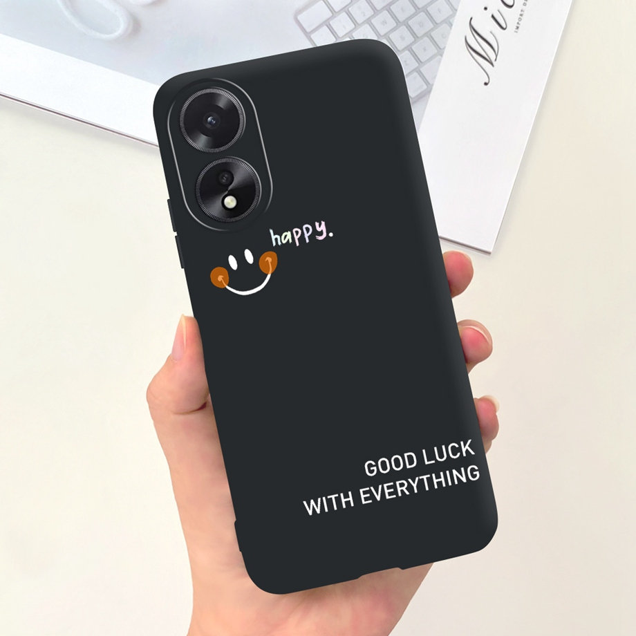 Ốp Điện Thoại silicone Mềm Nhám Họa Tiết Hoạt Hình Mẫu Mới Nhất Cho oppo a38 4g cph2579 / a78 4g cph2565 a38 a 78 4g