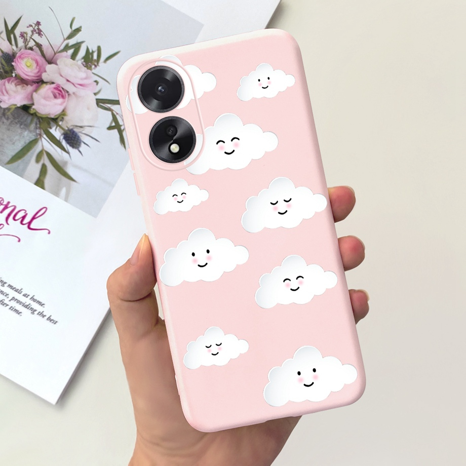 Ốp Điện Thoại silicone Mềm Nhám Họa Tiết Hoạt Hình Mẫu Mới Nhất Cho oppo a38 4g cph2579 / a78 4g cph2565 a38 a 78 4g