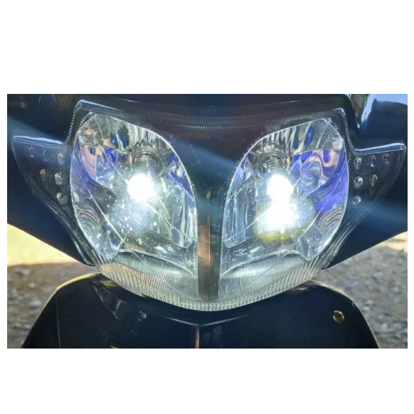 Đèn Pha led t19  / ba20d / h4 / Ánh Sáng Trắng / Vàng Chất Lượng Cao Cho Xe Mô Tô