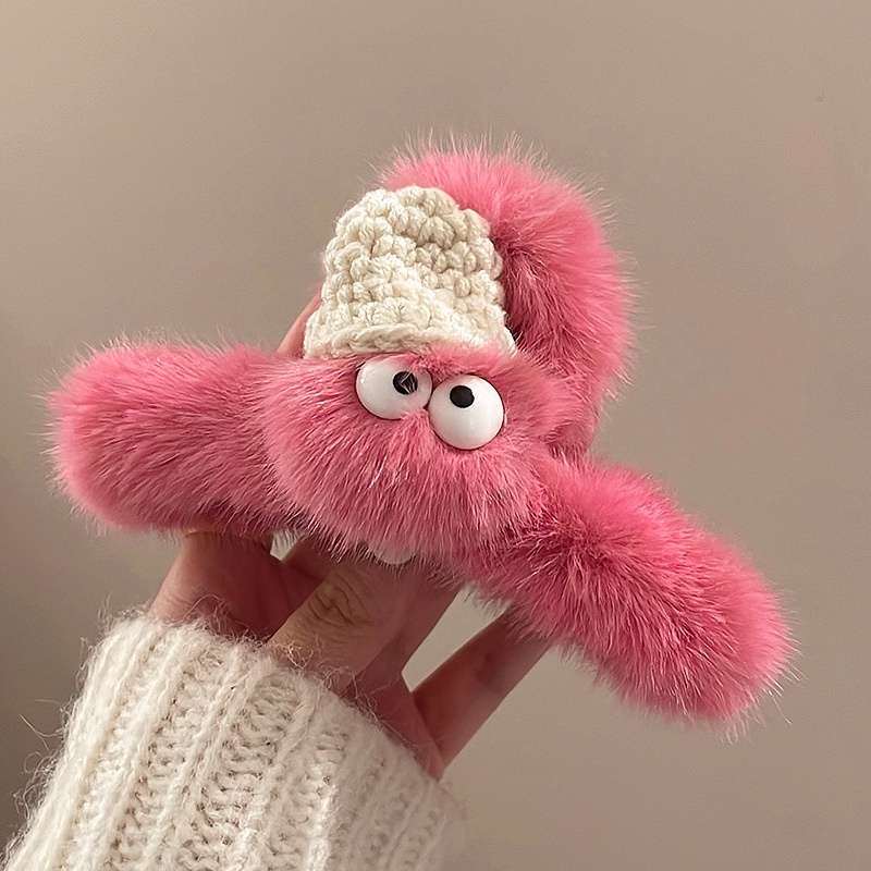 Dễ Thương Kẹp Tóc Hình Cá Mập Mắt To Thời Trang Thu Đông 2023 Chất Lượng Cao Cho Nữ