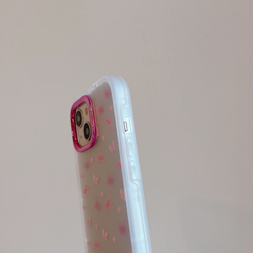 Bao Da Điện Thoại Họa Tiết Bươm Bướm Cho iphone 15 11 12 13 14 pro max i15 Ốp