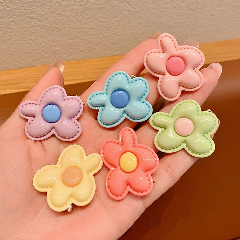 Kẹp Tóc Hình Hoa Thời Trang Hàn Quốc y2k