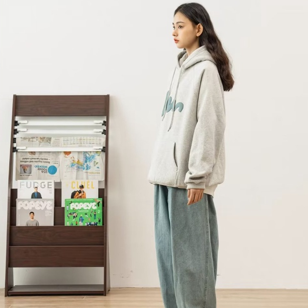 Áo hoodie Dáng Rộng Thời Trang Hàn Quốc Cho Cặp Đôi