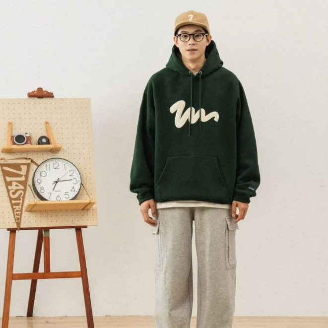 Áo hoodie Dáng Rộng Thời Trang Hàn Quốc Cho Cặp Đôi