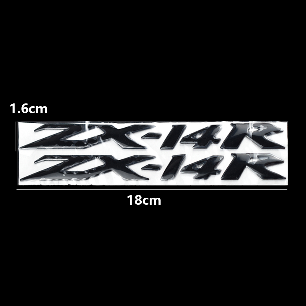 Miếng Dán logo Trang Trí Bình Xăng Xe kawasaki zx-14r zx-14r