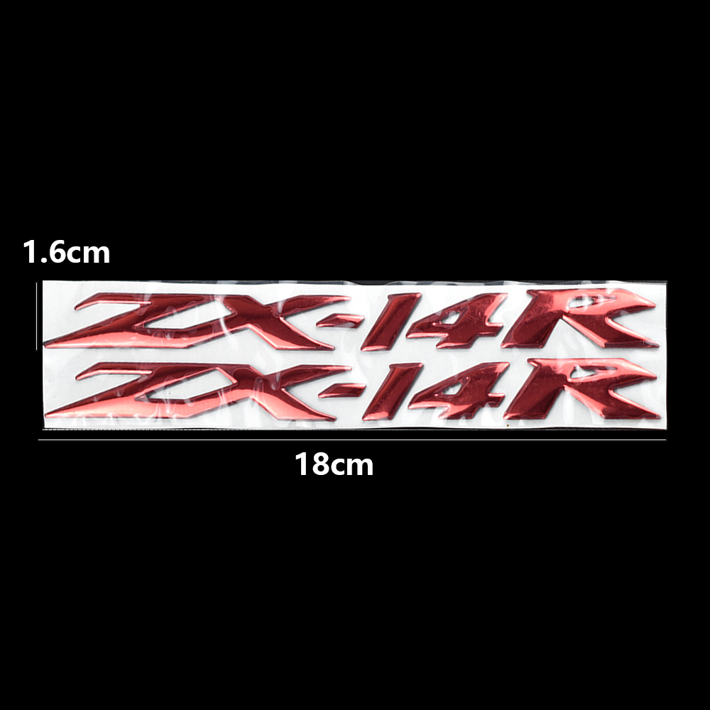 Miếng Dán logo Trang Trí Bình Xăng Xe kawasaki zx-14r zx-14r