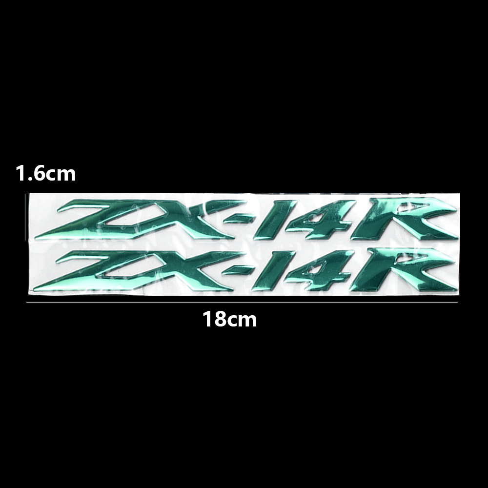 Miếng Dán logo Trang Trí Bình Xăng Xe kawasaki zx-14r zx-14r