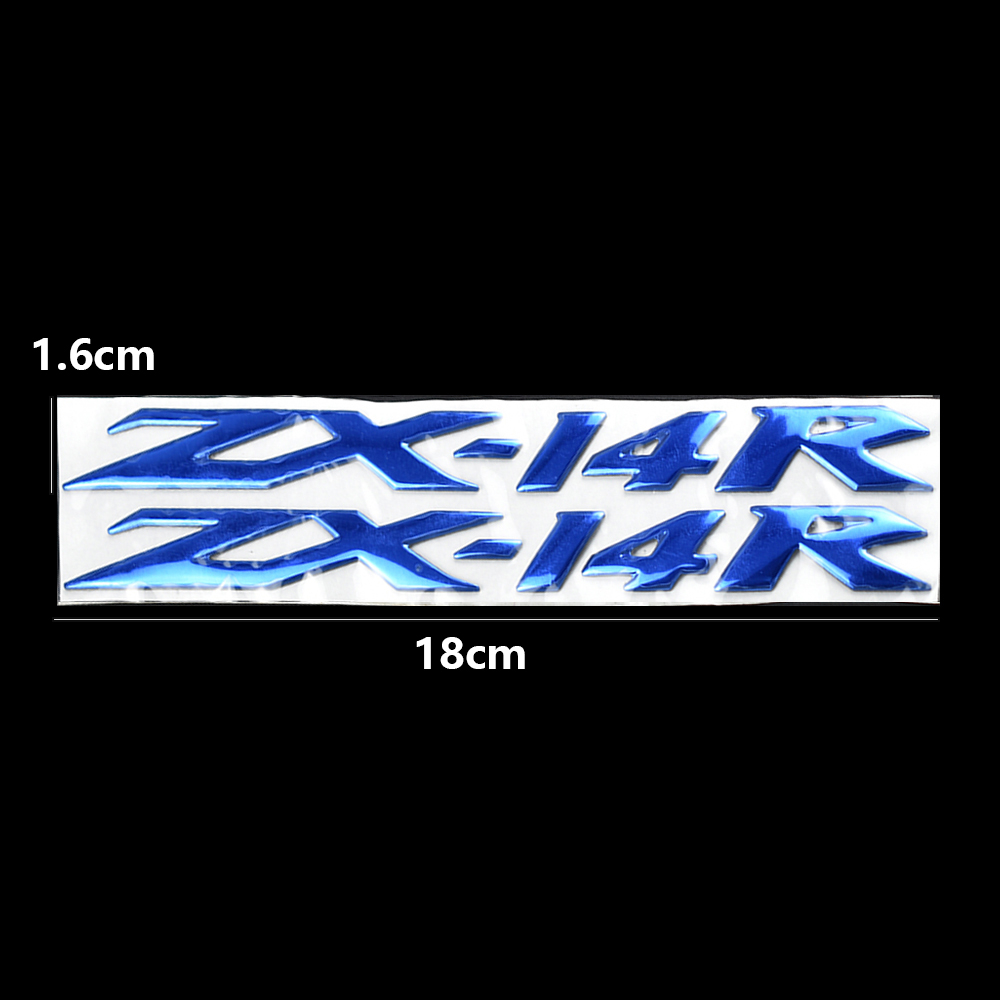 Miếng Dán logo Trang Trí Bình Xăng Xe kawasaki zx-14r zx-14r