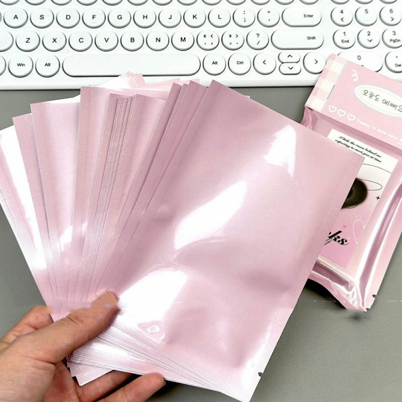 Túi Giấy Gói Quà Màu Hồng Dễ Thương Phong Cách Hàn Quốc