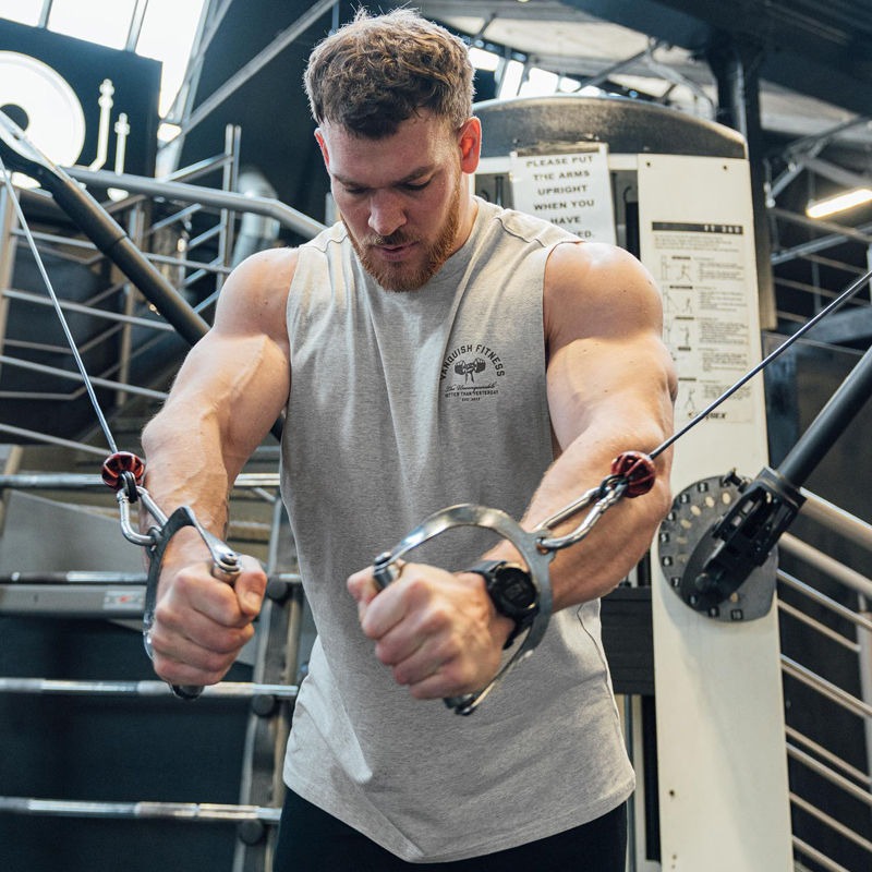 Áo Thun Thể Thao Sát Nách Vải cotton Thời Trang Cho Nam