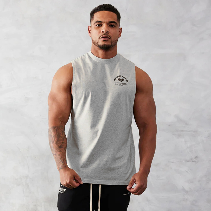 Áo Thun Thể Thao Sát Nách Vải cotton Thời Trang Cho Nam