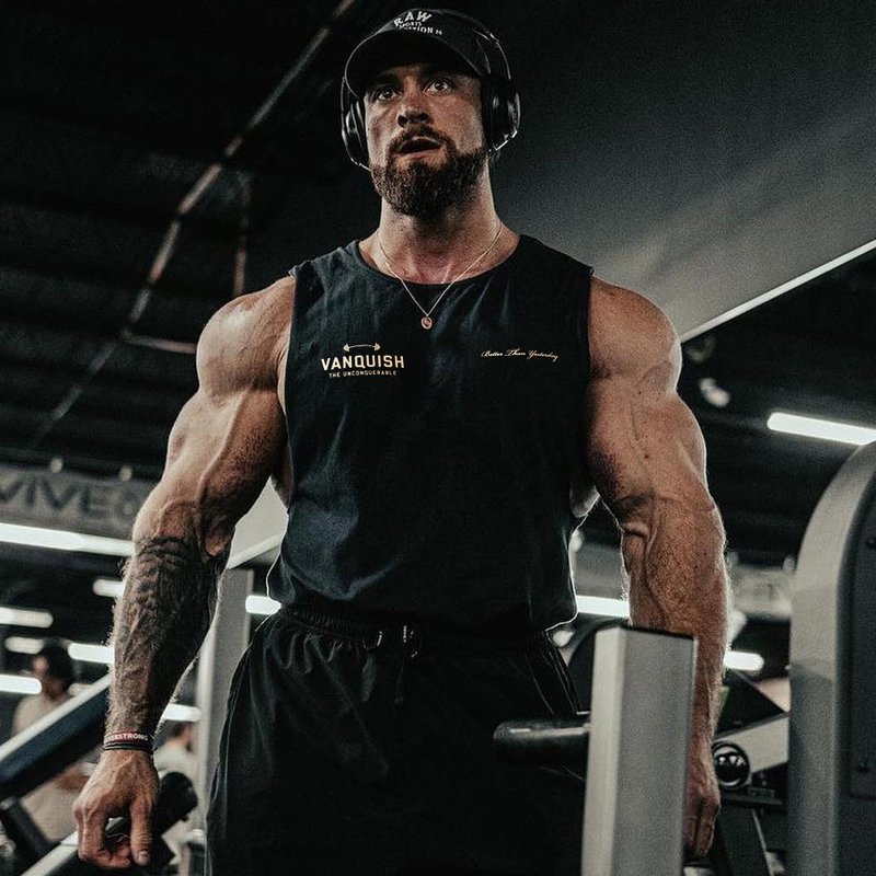 Áo Thun Thể Thao Sát Nách Vải cotton Thời Trang Cho Nam