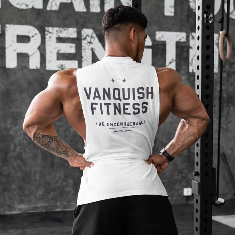 Áo Thun Thể Thao Sát Nách Vải cotton Thời Trang Cho Nam