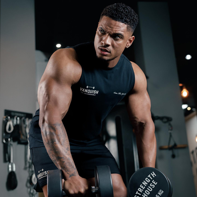 Áo Thun Thể Thao Sát Nách Vải cotton Thời Trang Cho Nam