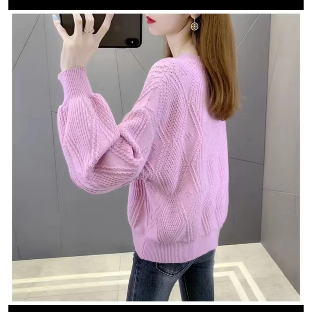 Áo Sweater Dáng Ngắn Lưng Cao Thời Trang Thu Đông 2022 Cho Nữ