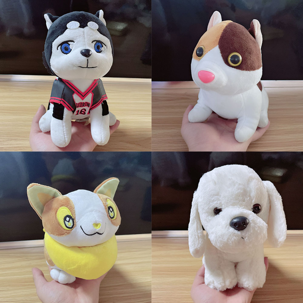 Đồ chơi nhồi bông 20cm 4 Kiểu Dáng Dễ Thương Cho Thú Cưng