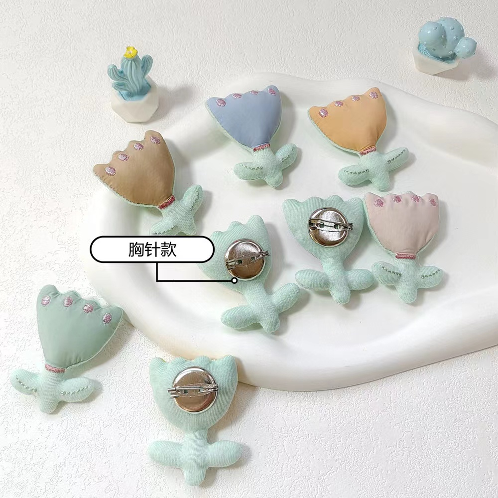 Trâm Cài Áo Hình Hoa tulip Nhiều Màu Sắc Dễ Thương